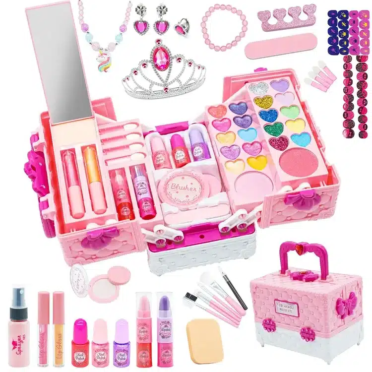 Portable Cosmetic Set for Girls